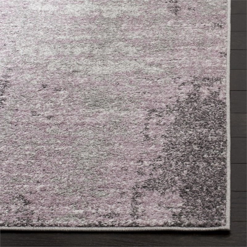 Safavieh Adirondack 10' x 14' Rug in Light Gray and Purple