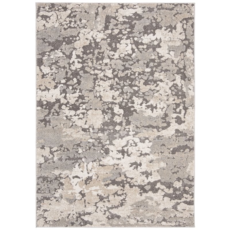 Safavieh Spirit 4' x 6' Rug in Taupe and Gray