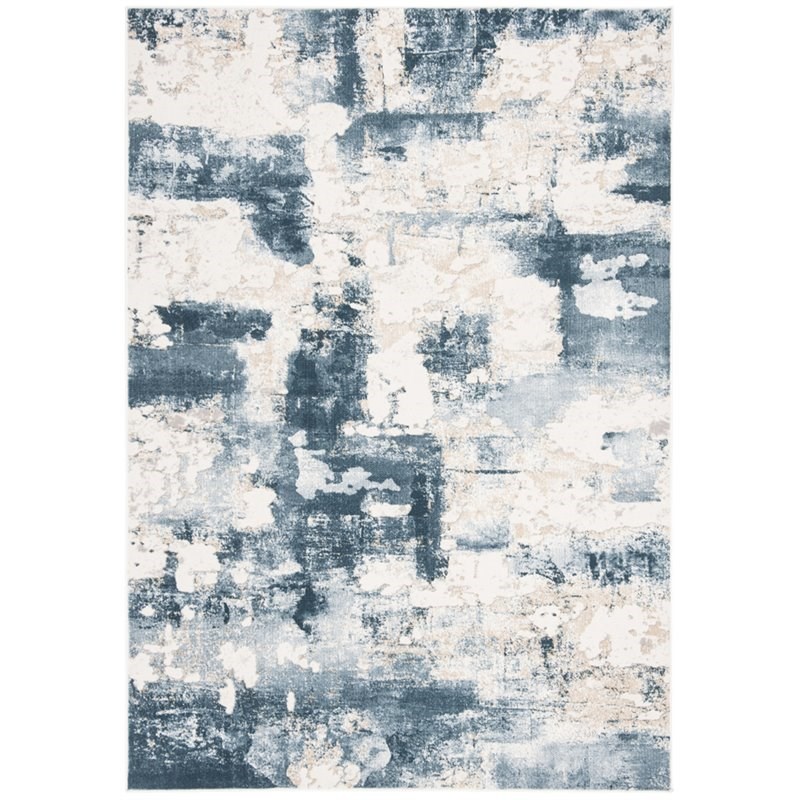 Safavieh Vogue 4' x 6' Rug in Beige and Turquoise