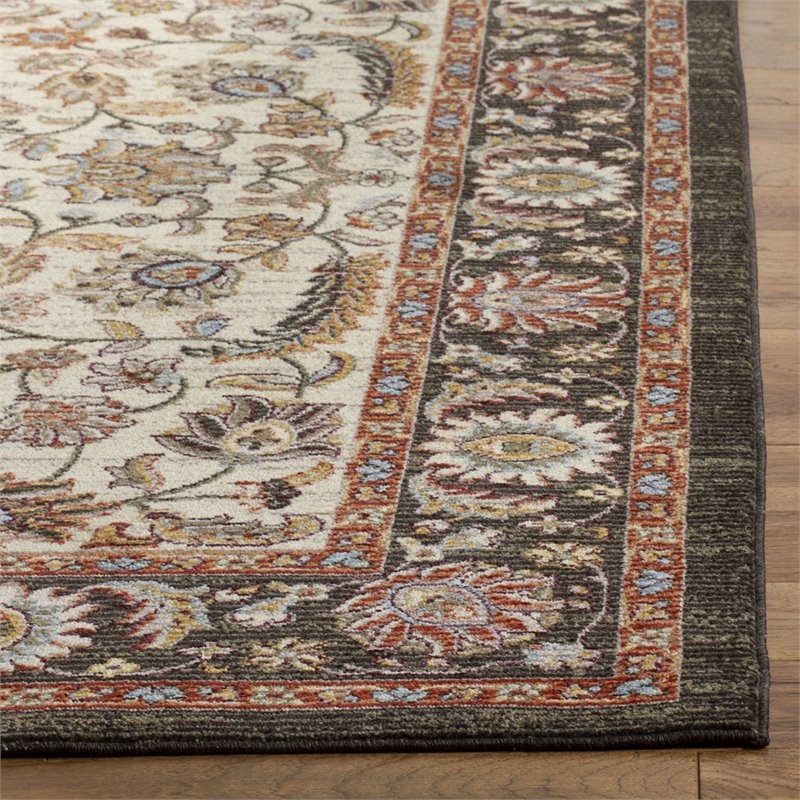Safavieh Summit 5' x 7' Rug in Cream and Brown
