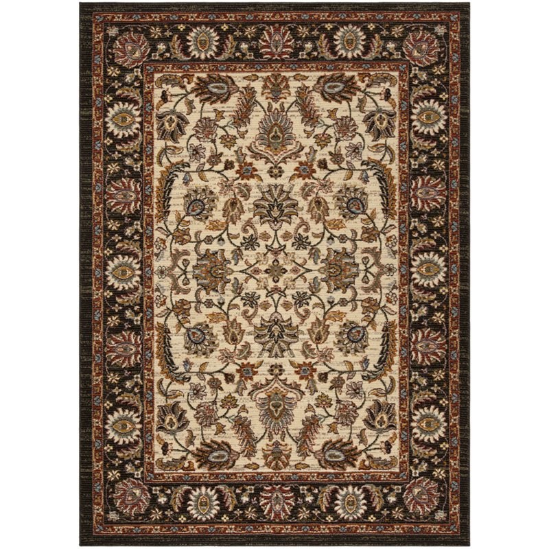 Safavieh Summit 5' x 7' Rug in Cream and Brown