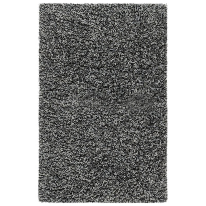 Safavieh 3' x 5' Hand Woven Sheep Shag Rug in Gray