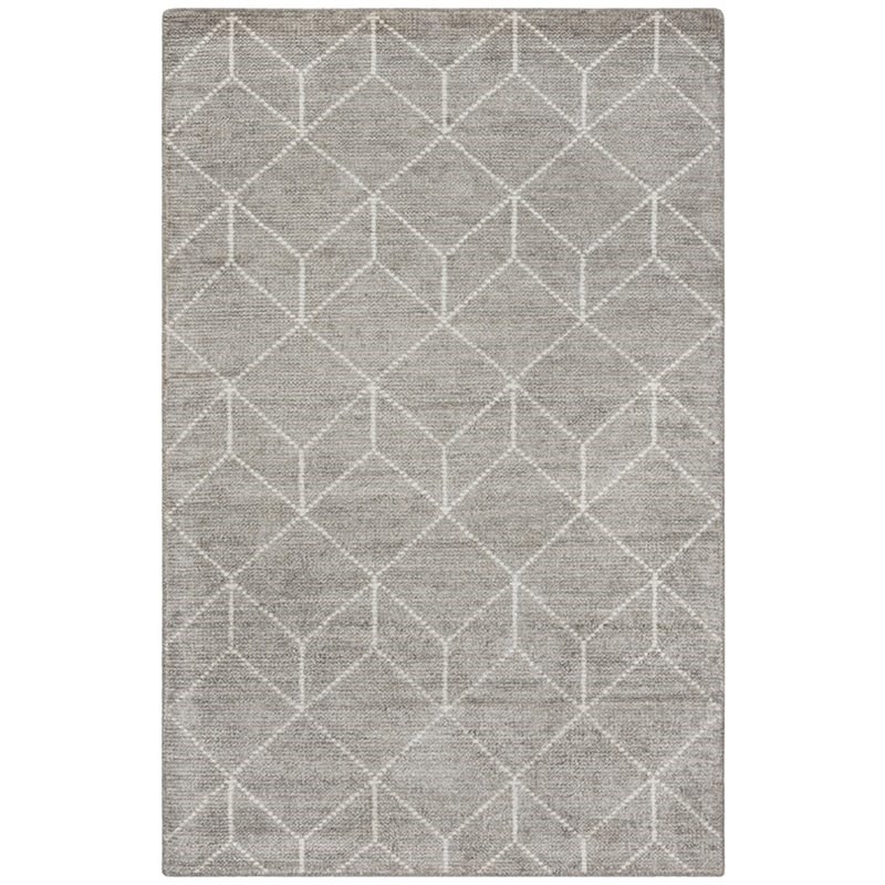 Safavieh Stone Wash 4' x 6' Hand Knotted Rug in Gray