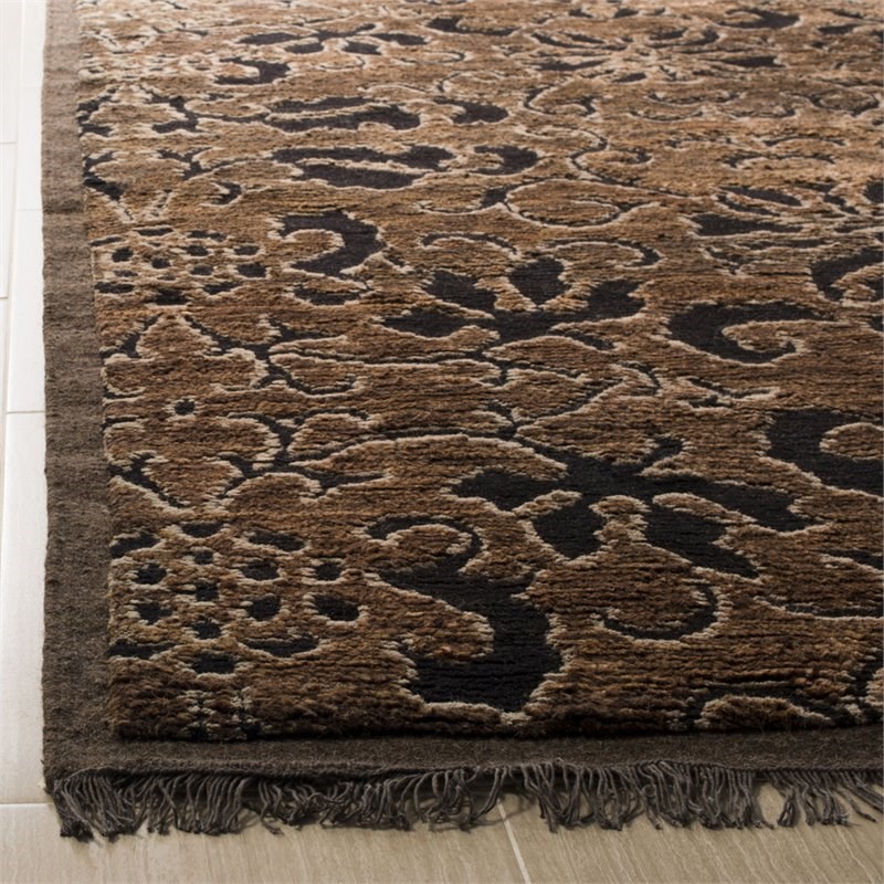 Safavieh Thomas O'Brien 2' x 3' Hand Knotted Wool Rug in Brown