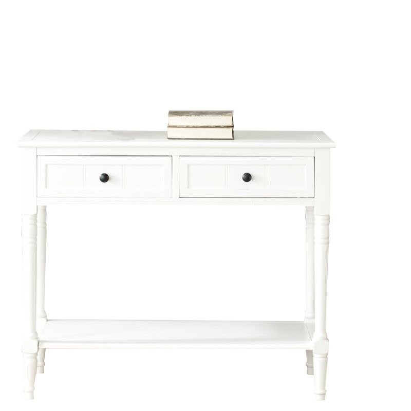 Safavieh Sam Wood Console in Cream Homesquare