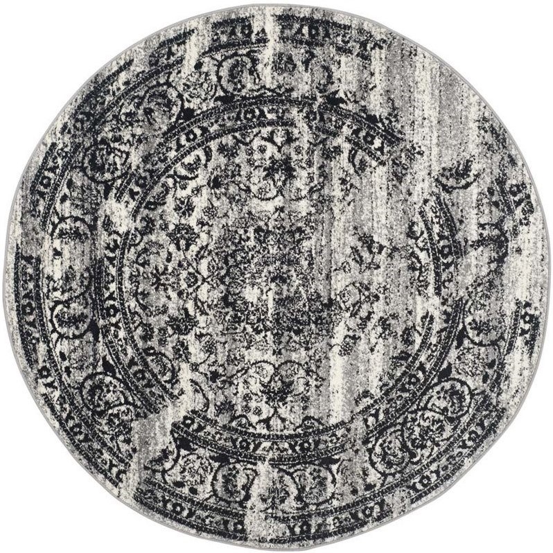 Safavieh Adirondack Silver Area Rug - Round 6'