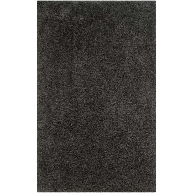 Safavieh Super Shag Dark Grey Shag Rug - 4' x 6'