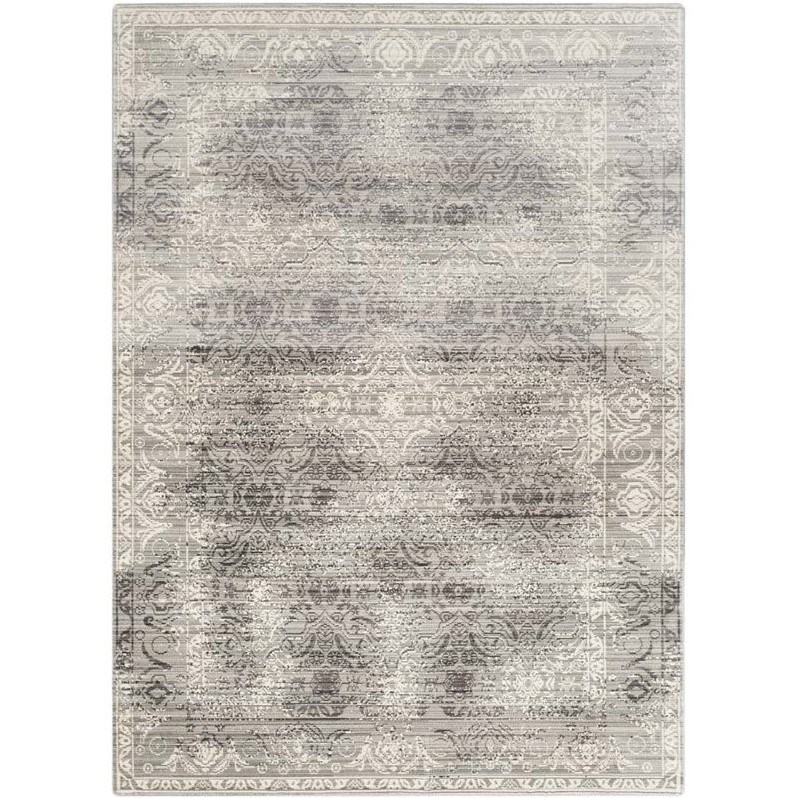 Safavieh Valencia 4' x 6' Rug in Mauve and Ivory
