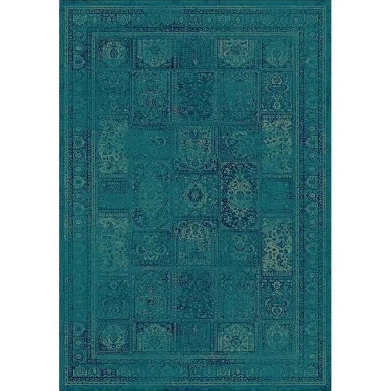 Safavieh Vintage Turquoise Traditional Rug - 4' x 5'7