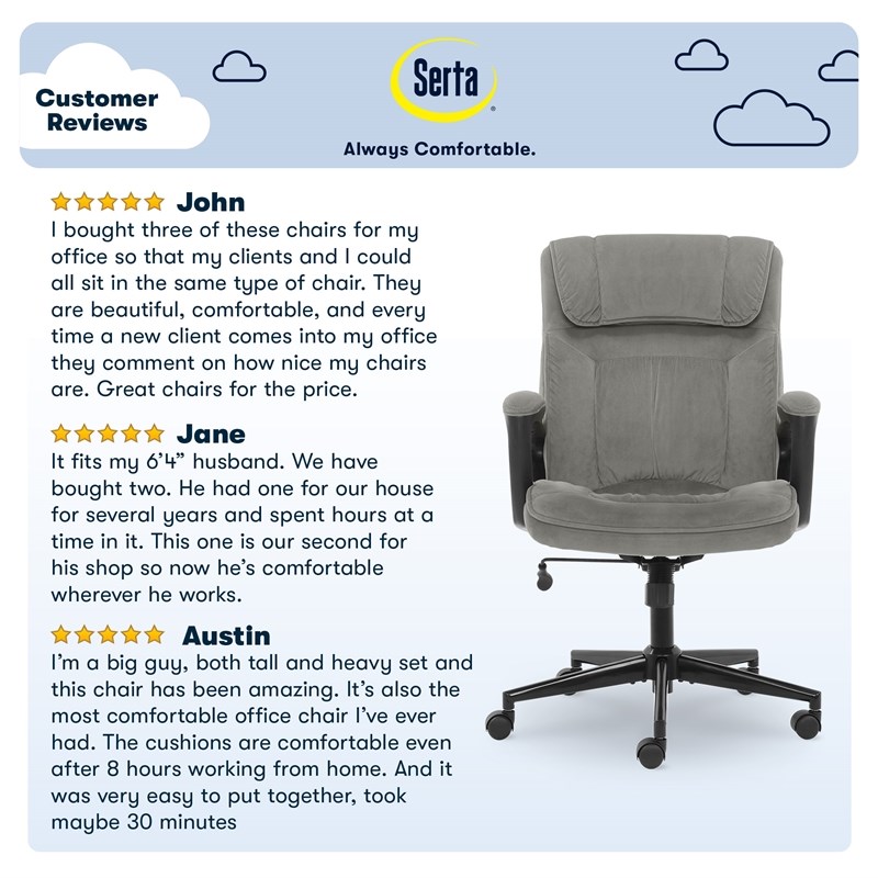 serta hannah office chair