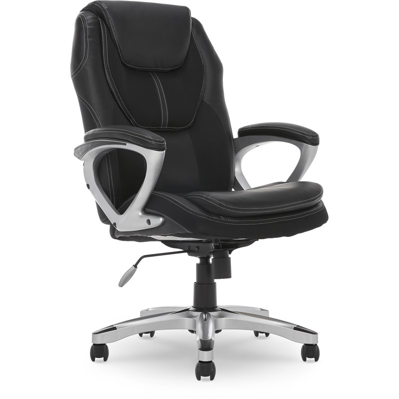 Serta Amplify Executive Office Chair Black Homesquare   442159 30 L 