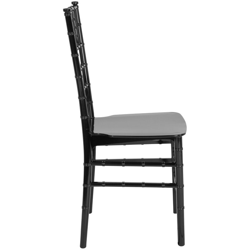 Flash Furniture Hercules Chiavari Dining Chair in Black