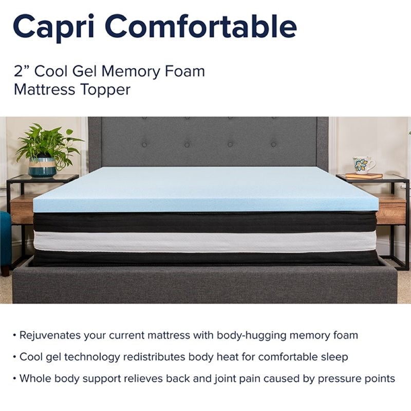 Flash Furniture Capri Comfortable Sleep 12