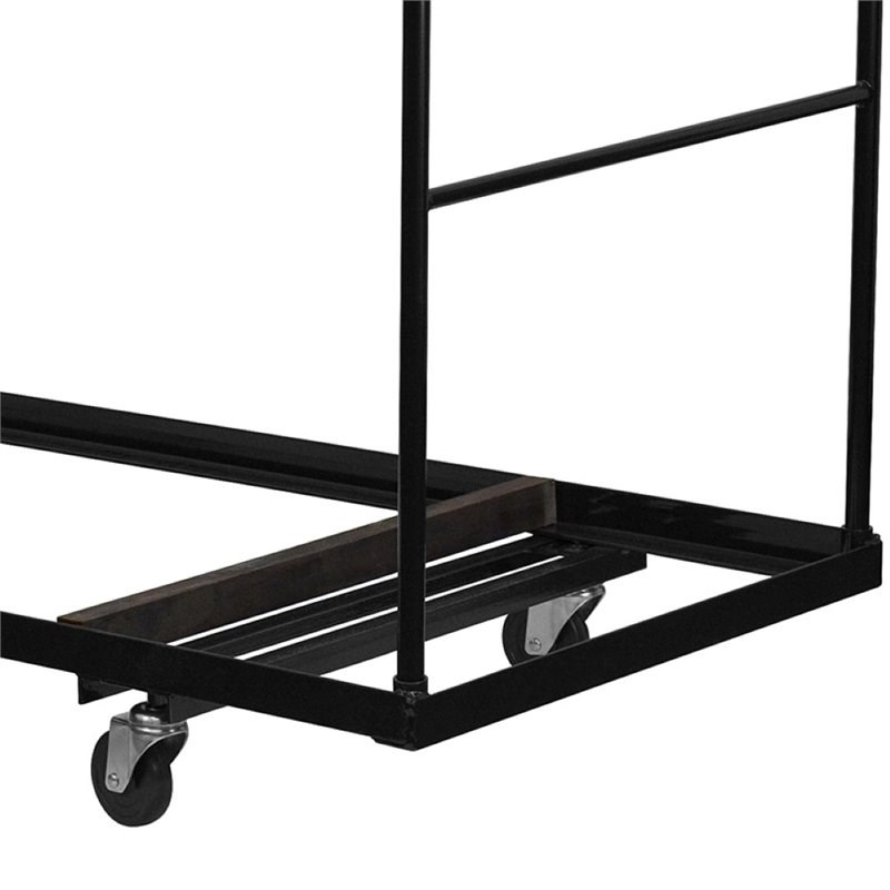 Flash Furniture Folding Table Dolly In Black