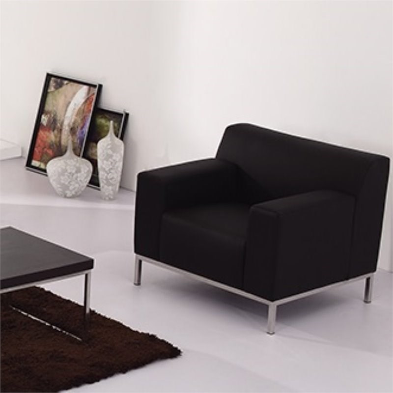Flash Furniture Hercules Definity Series Contemporary Chair in Black