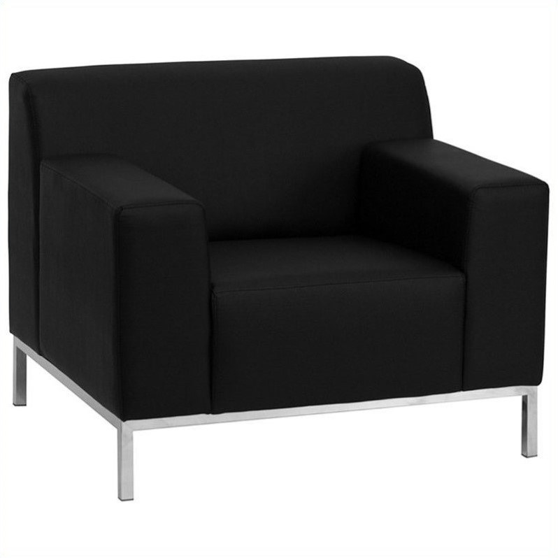 Flash Furniture Hercules Definity Series Contemporary Chair in Black