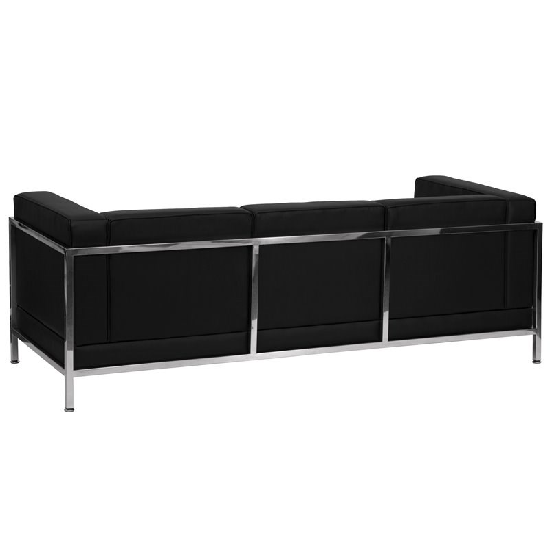 Flash Furniture Hercules Imagination Series Sofa Frame in Black