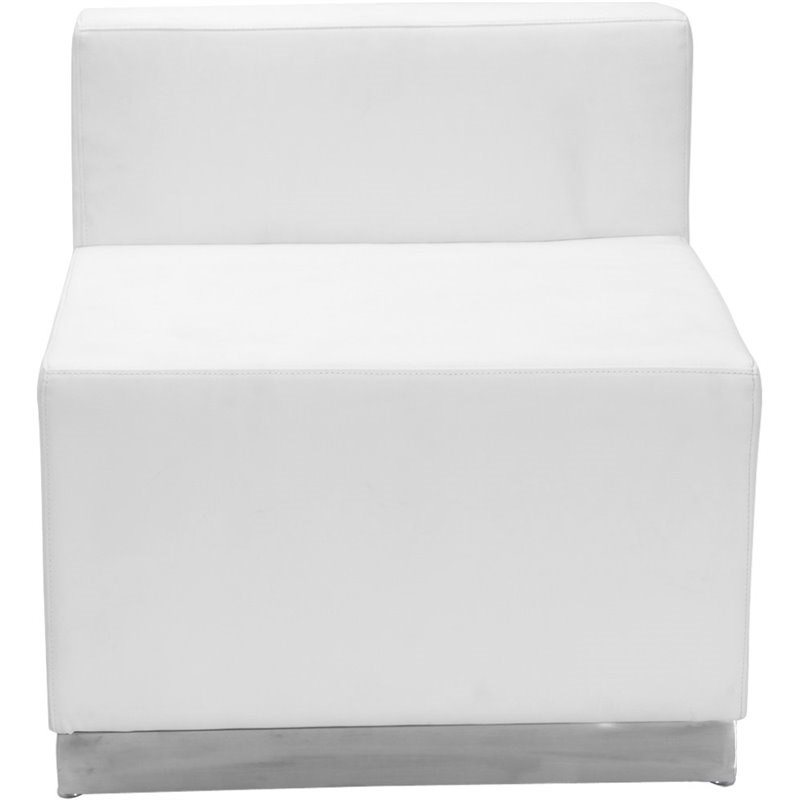 Flash Furniture Hercules Alon 10 Piece Reception Seating in White