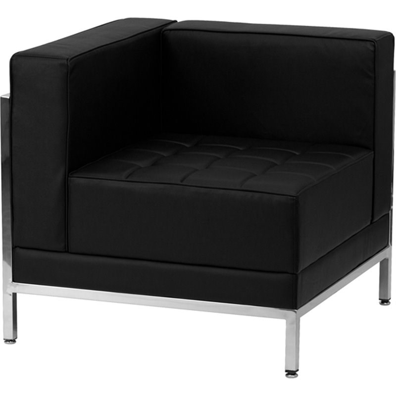 Flash Furniture Hercules Imagination Series 16-Piece Sectional Configuration in Black