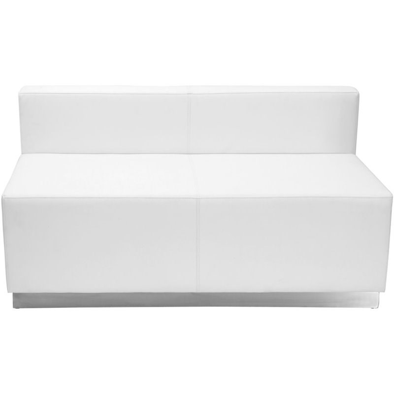 Flash Furniture Hercules Alon 7 Piece Reception Seating in White