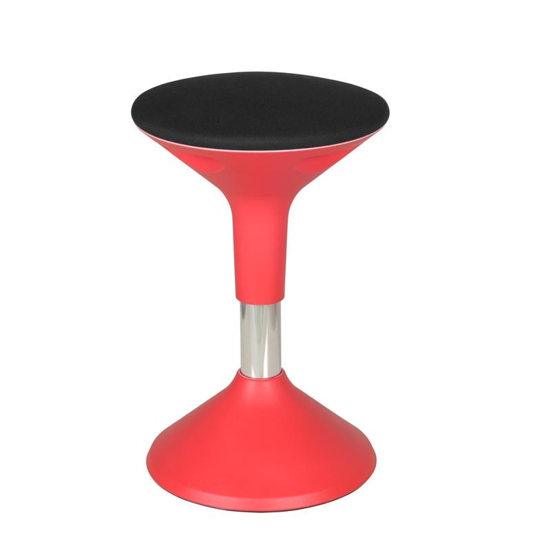 Grow Height Adjustable Wobble Stool- Red