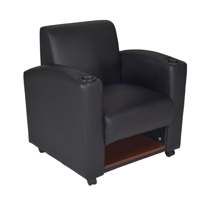 Nova Tablet Arm Chair- Black/Java
