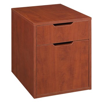 Niche Mod Freestanding Box File Pedestal With No Tools Assembly Cherry Npbf19ch