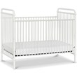 Million Dollar Baby Classic Abigail 3-in-1 Convertible Iron Crib in Washed White
