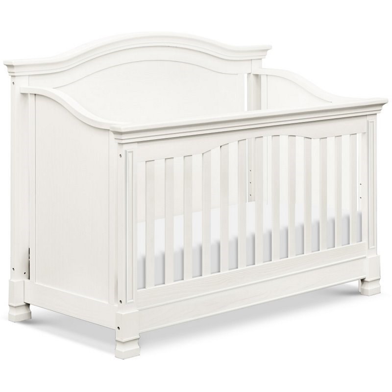 Million Dollar Baby Classic Louis 4 in 1 Convertible Crib in Warm White