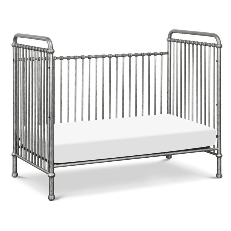 silver crib
