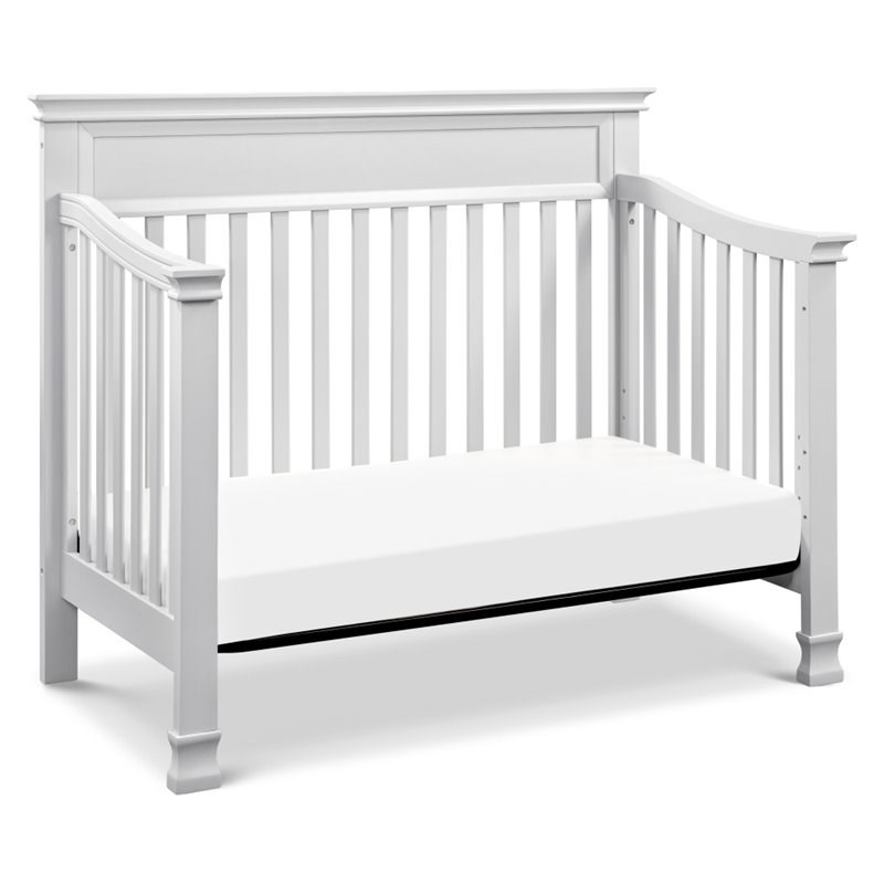 million dollar baby classic foothill 4 in 1 convertible crib in cloud gray m3901dg