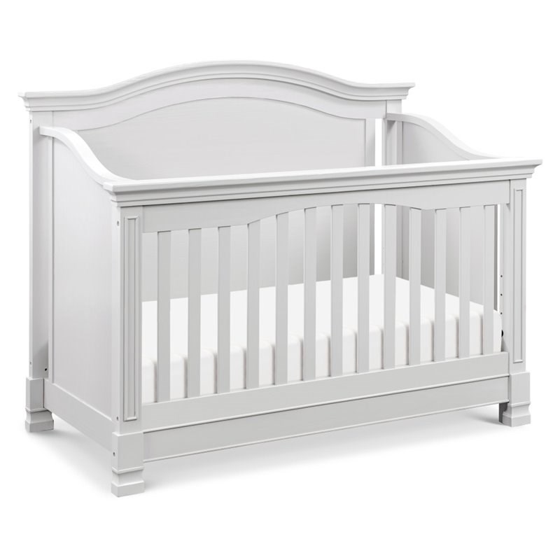 Million Dollar Baby Classic Louis 4 in 1 Convertible Crib in Cloud Gray
