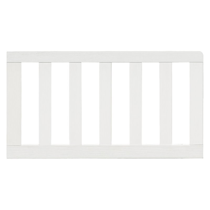 Million Dollar Baby Classic Wood Toddler Bed Conversion Kit in Heirloom White