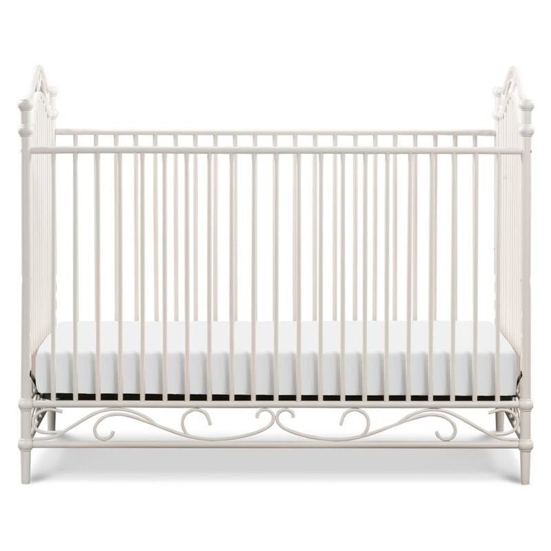 Million Dollar Baby Classic Camellia 3-In-1 Convertible Crib In Vintage White