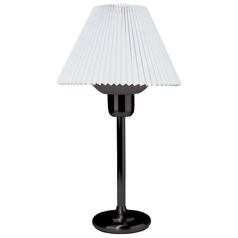 Dainolite Metal Modern 1 Light Black Table Lamp