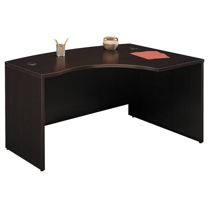 Series C 60x43 RH L-Bow Desk in Mocha Cherry - Engineered Wood