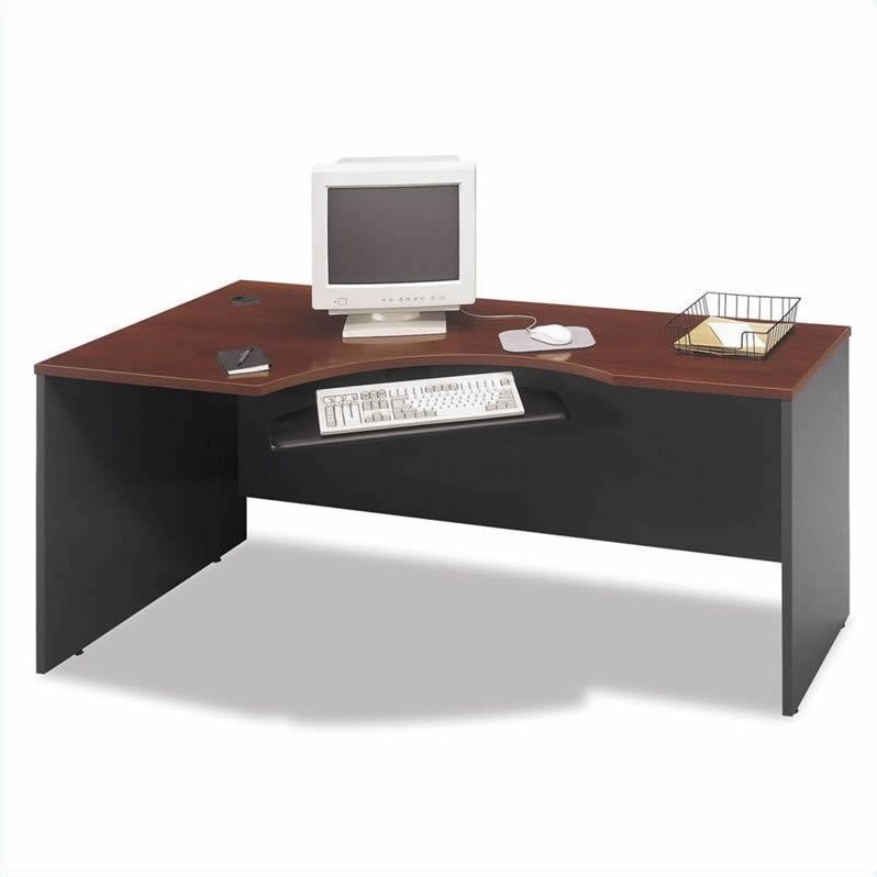 Bush Business Furniture Series C 3-Piece U-Shape Left-Hand Corner Desk