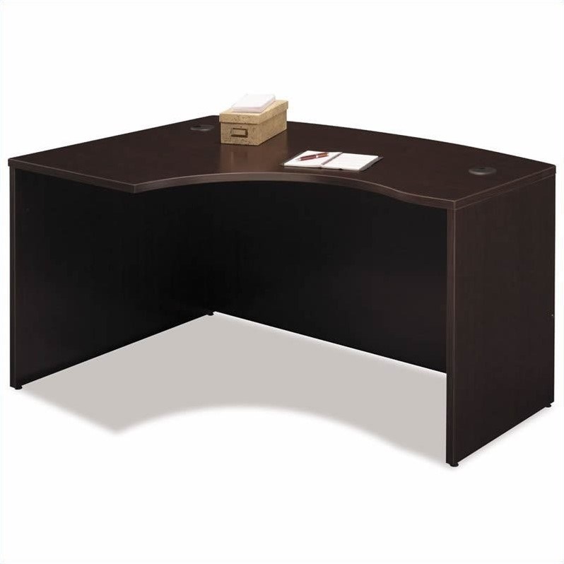 Bush Business Furniture Series C 4-Piece U-Shape Left-Hand Bow-Front Desk