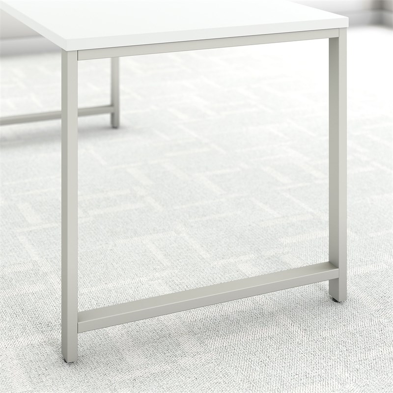 Bush Business Furniture 400 Series 48W x 24D Table Desk in White