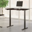 Move 60 Series 48W x 30D Adjustable Desk in Mocha Cherry - Engineered Wood