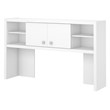 Office by kathy ireland Echo 60W Hutch in Pure White - Engineered Wood