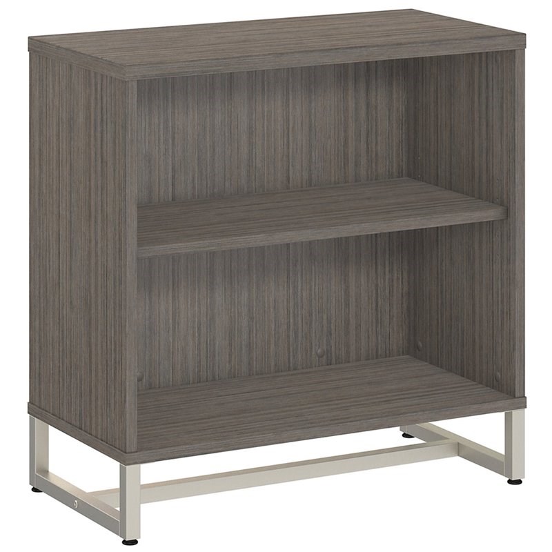 Bush Business Furniture Method by Kathy Ireland Bookcase Cabinet in Cocoa