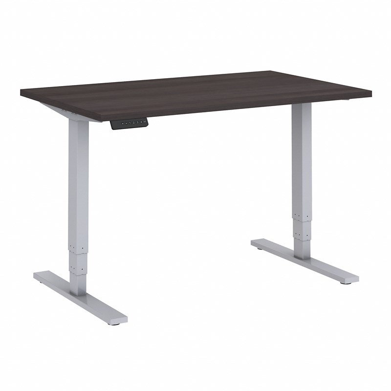 Move 80 Series 48W x 30D Height Adjustable Desk in Storm Gray - Engineered Wood