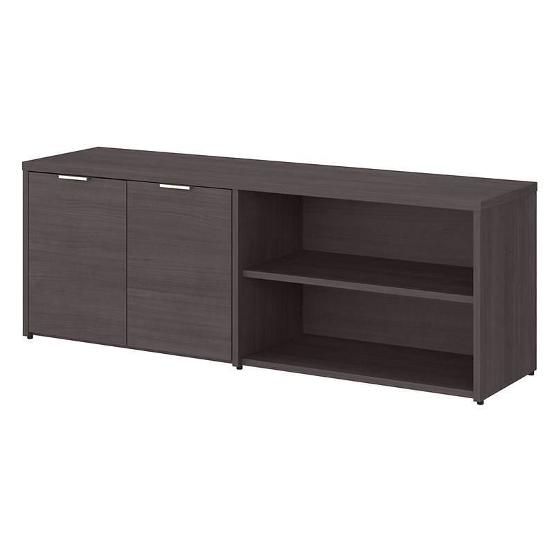Bush Business Furniture Jamestown Low Storage Cabinet With Doors And Shelves Homesquare Bush Business Furniture Jamestown Low, Nice Looking Storage Cabinets