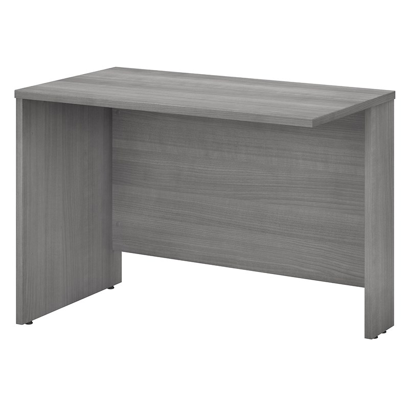 Studio C 42W Desk Return in Platinum Gray - Engineered Wood