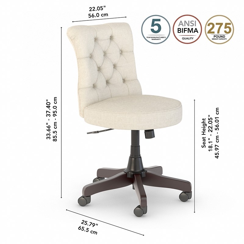 tufted office chair