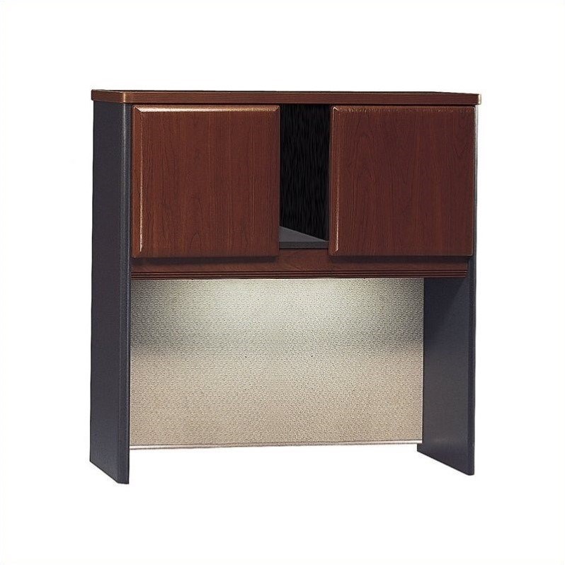 bush business furniture series a collection 36w hutch in hansen cherry