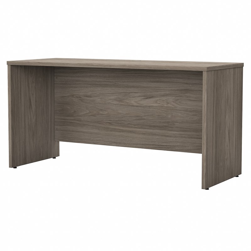 Studio C 60W x 24D Credenza Desk in Modern Hickory - Engineered Wood