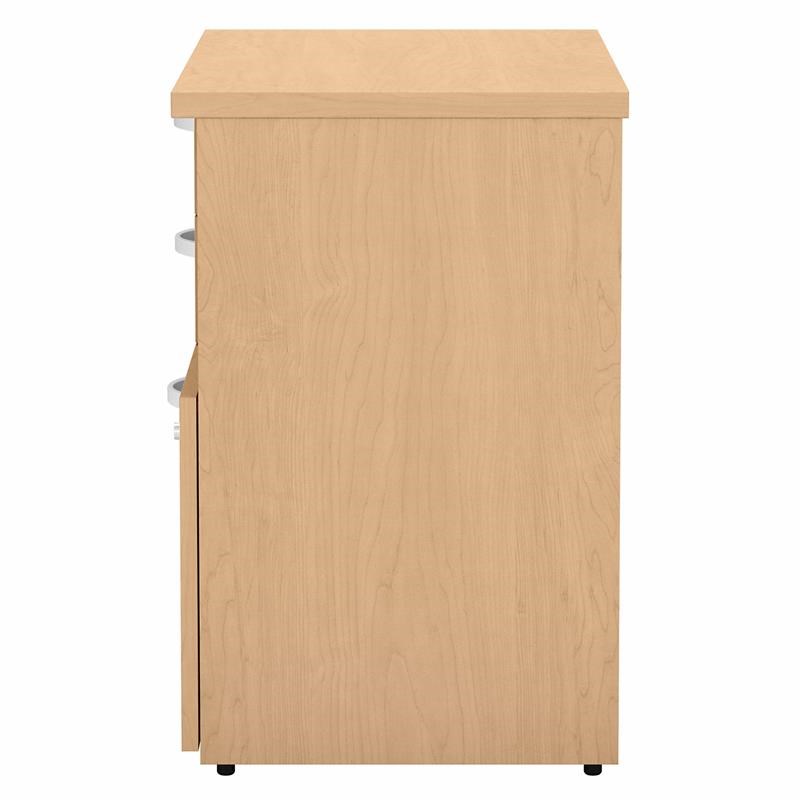 Studio C Office Storage Cabinet with Drawers in Natural Maple - Engineered Wood