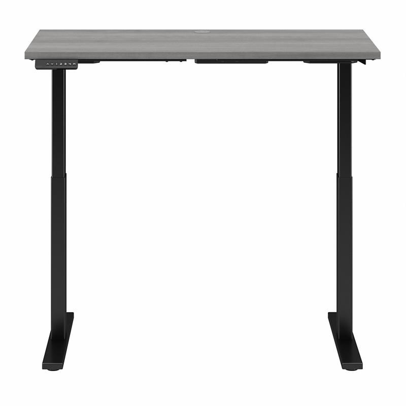 Move 60 Series 48W x 24D Adjustable Desk in Platinum Gray - Engineered Wood